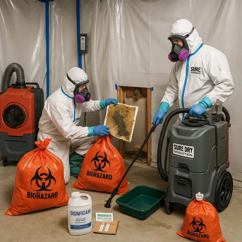 Contaminated Water Handling Protocols process in Margaret, AL